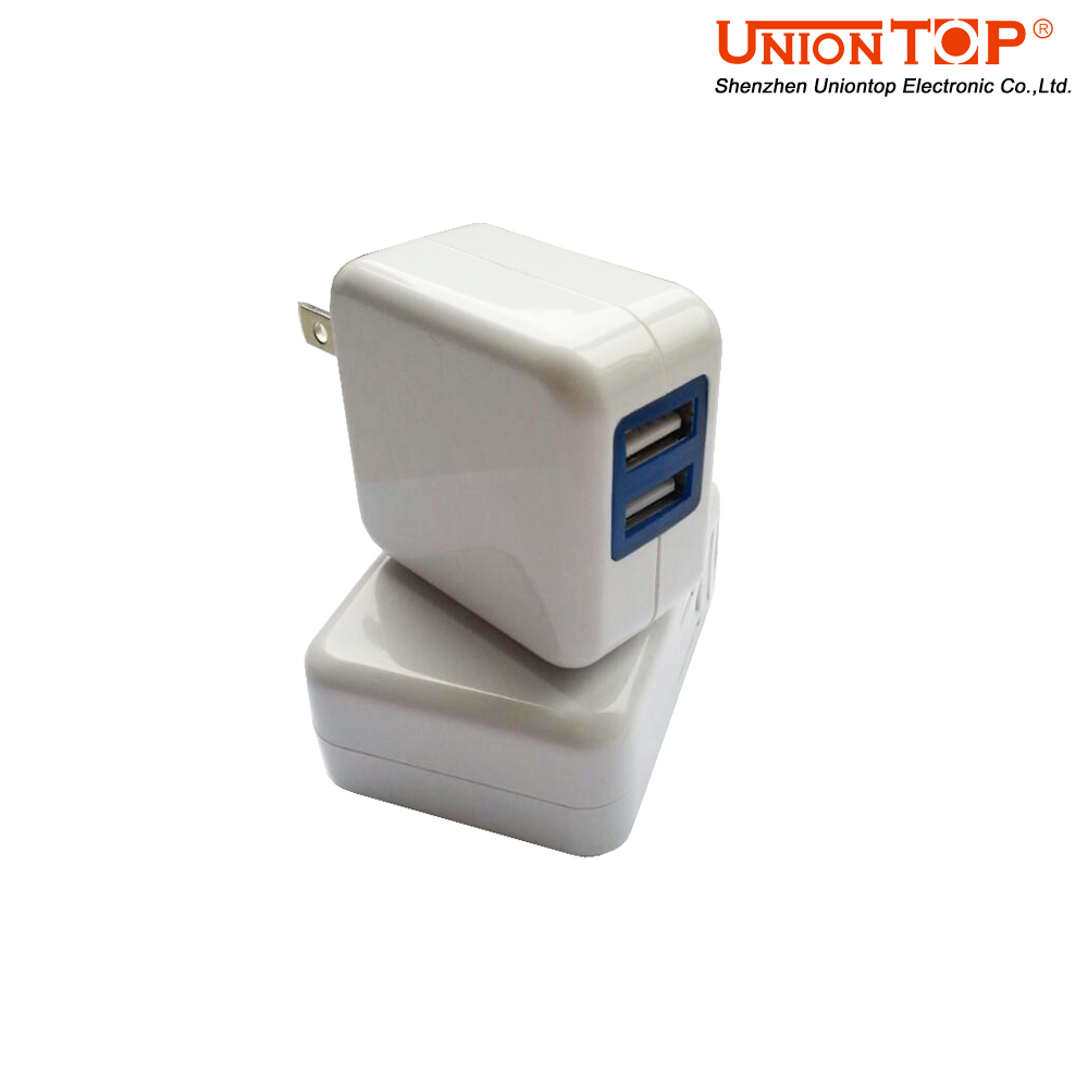 UT29C-双USB接口5V3A智能手机充电器